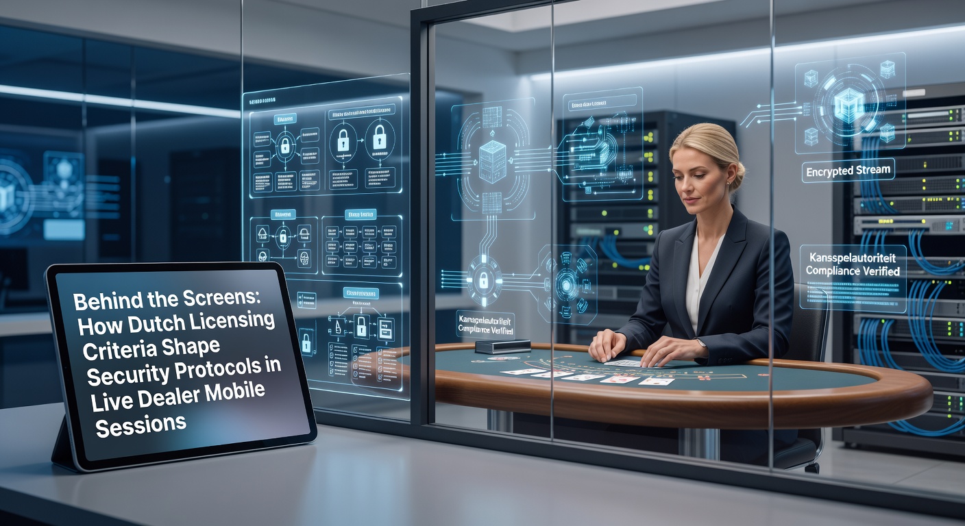 Beveiligingsprotocollen in mobiele live dealer sessies onder Nederlandse licentie