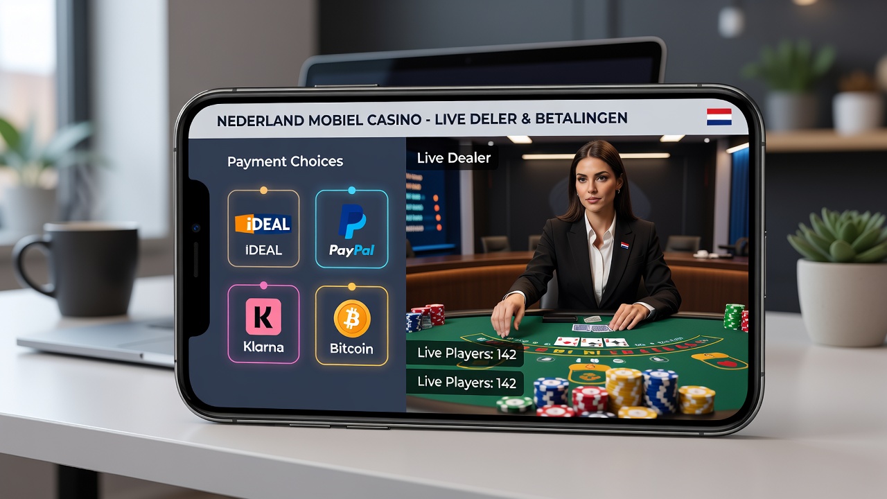 Live dealer tafels met mobiele betalingsintegratie