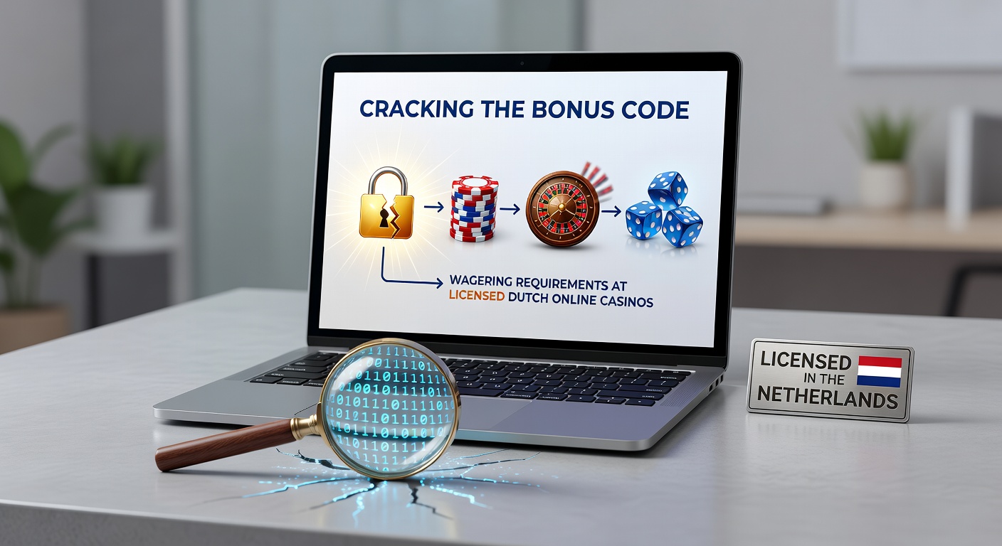 Grafiek met wagering multipliers en bonusvoorbeelden bij Nederlandse online casinos, inclusief KSA-logo en eurotekens