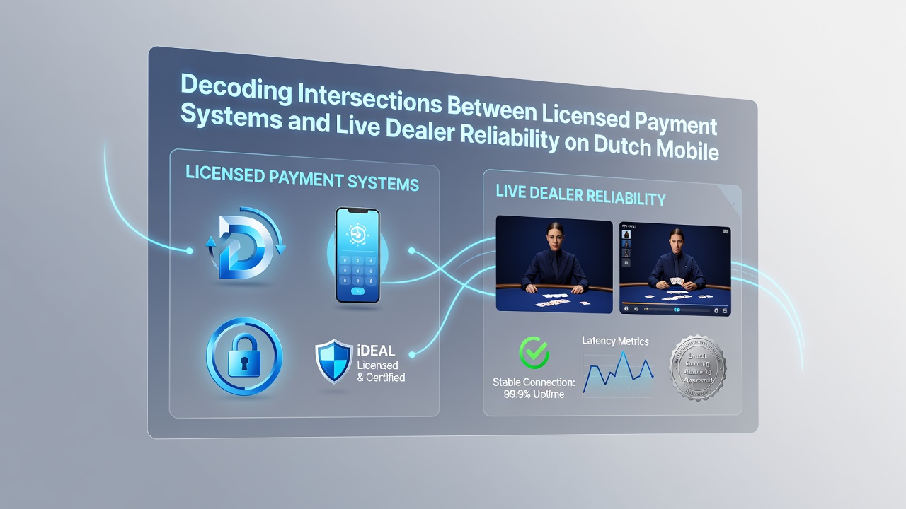 Mobiele interface met live dealer en betalingsbevestiging
