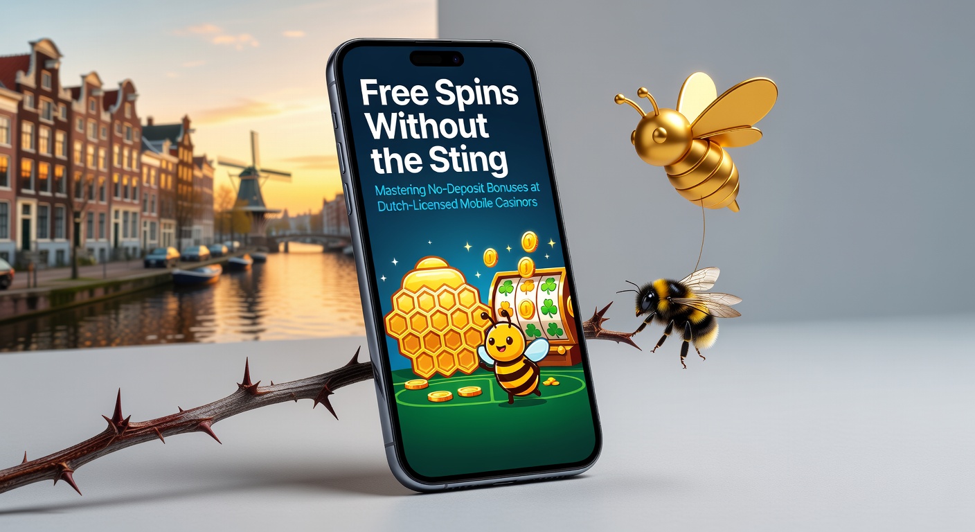 Schermafbeelding van een mobiel casino met gratis spins promotie, slots draaiend op een smartphone