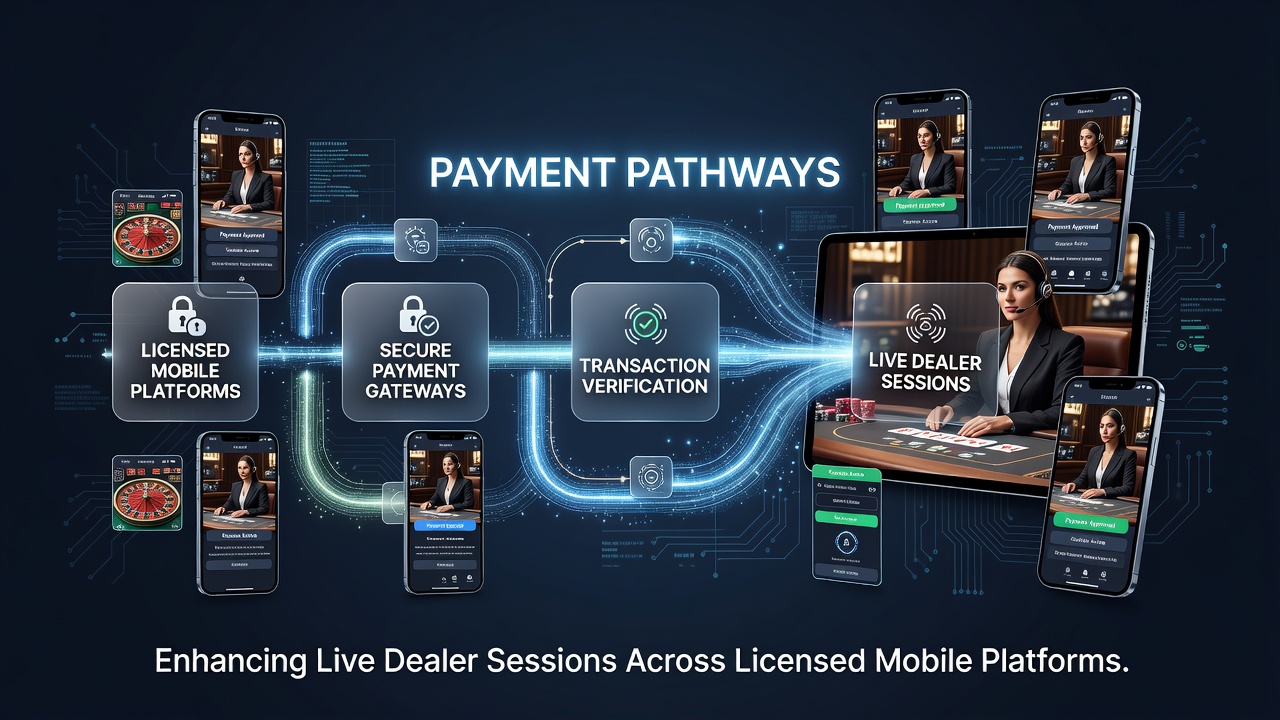 Betalingssystemen en live dealer interfaces op mobiele schermen in Nederlandse casino's